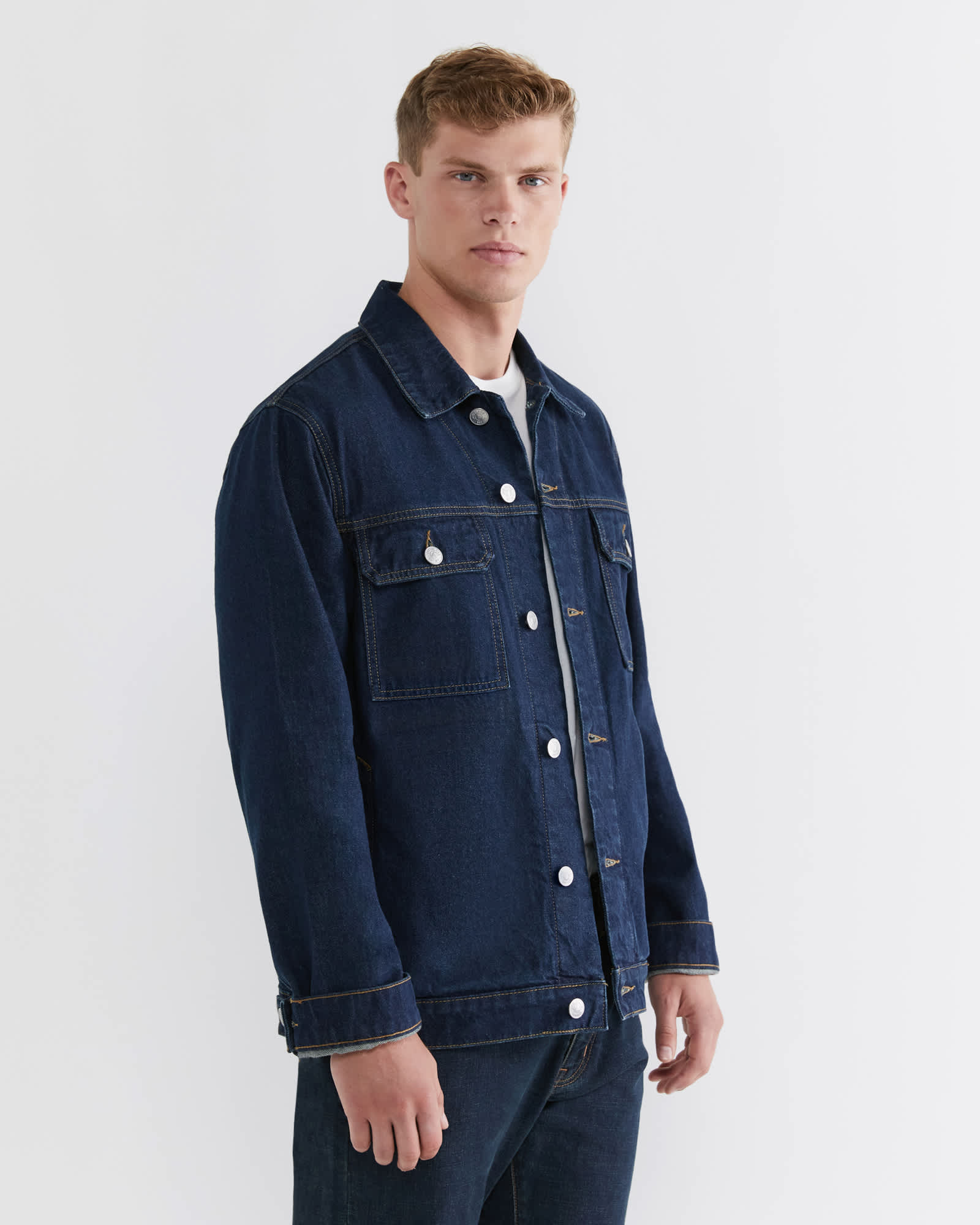 WILDSIDE×MINEDENIMBlack Denim TruckerJKT （WILDSIDE
