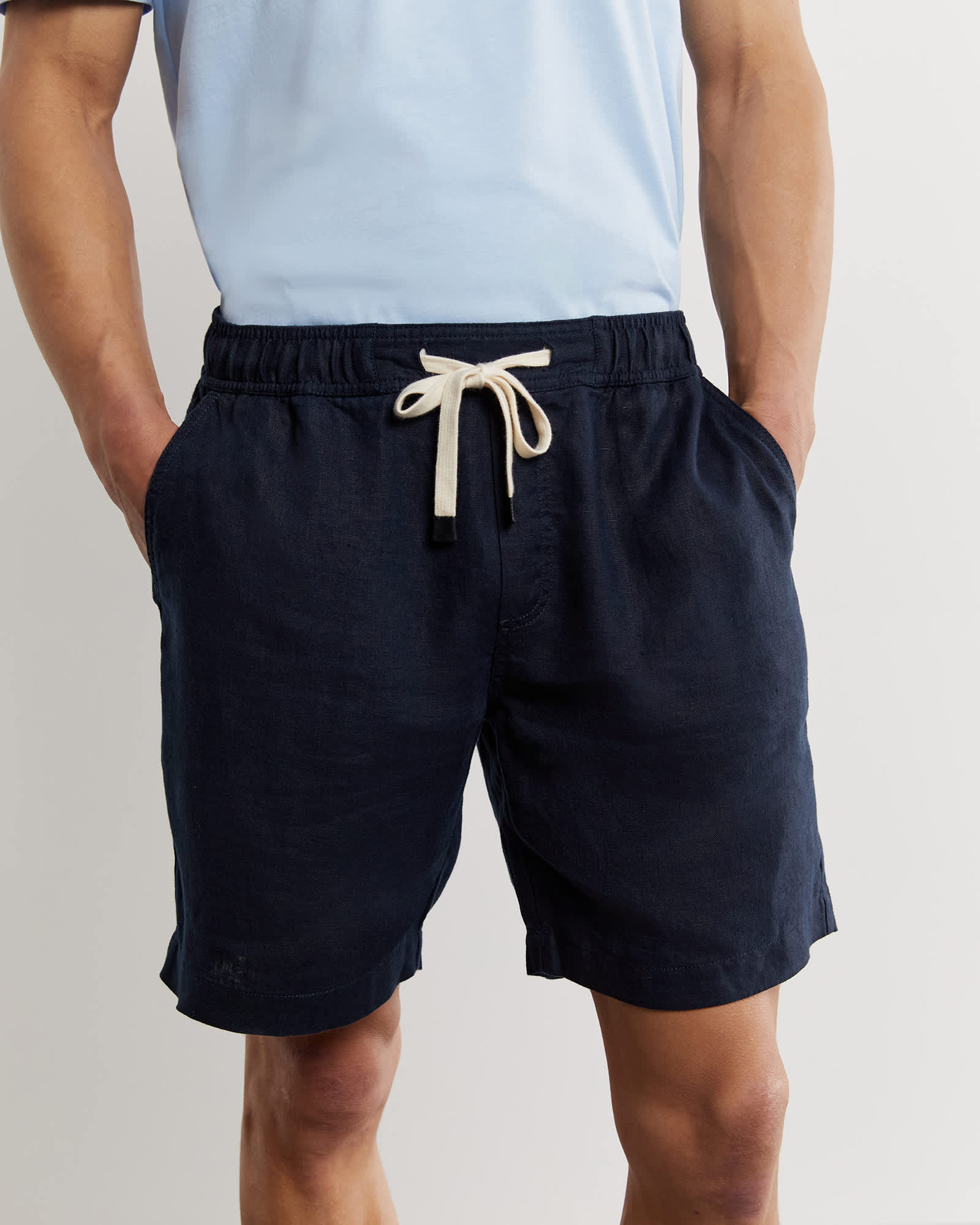 Noah Linen Drawcord Short