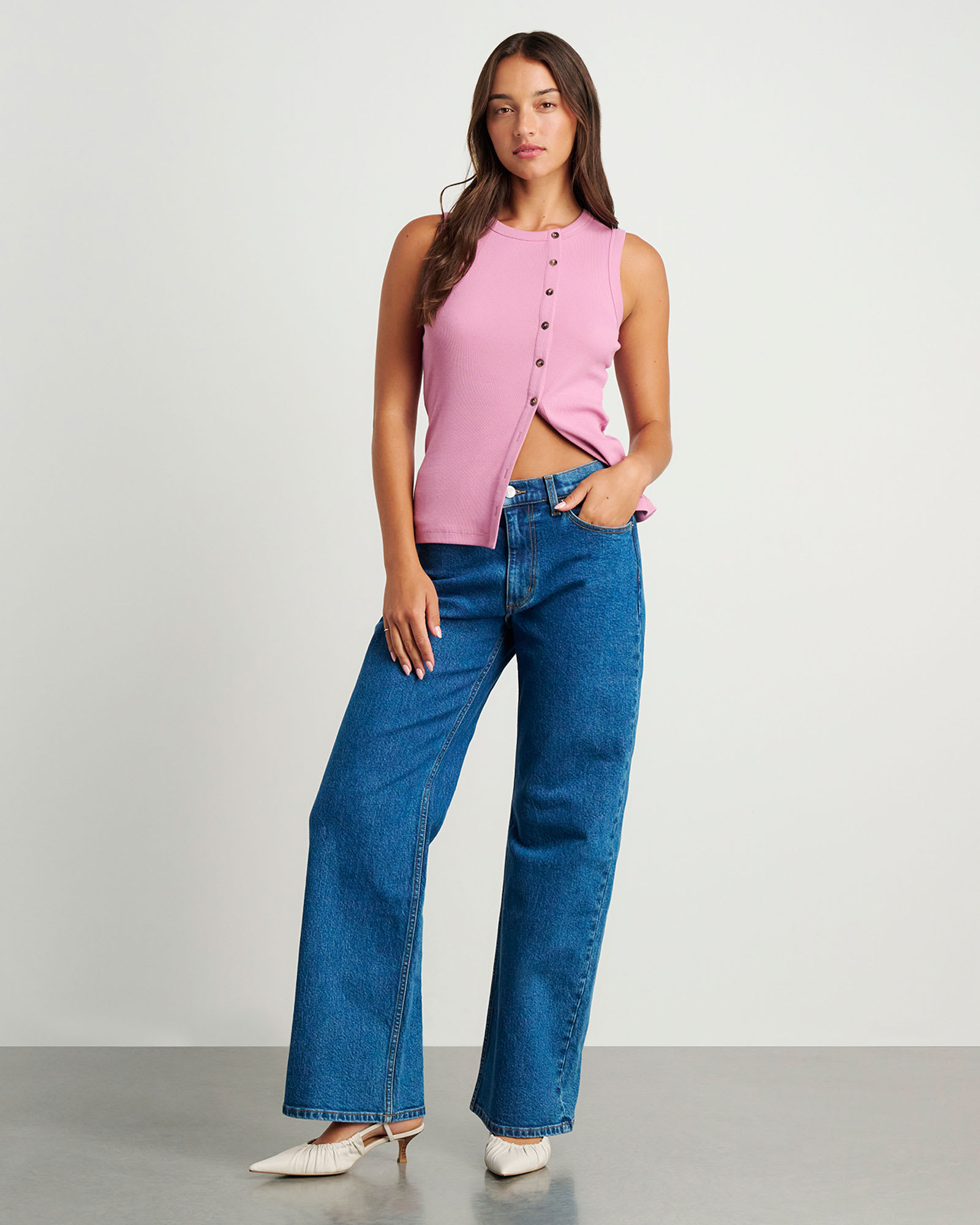 Celina Asymmetric Vest