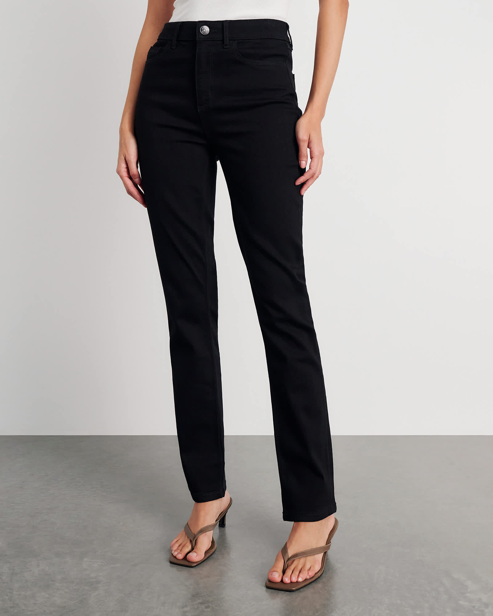 Bianca Slim Straight Jeans