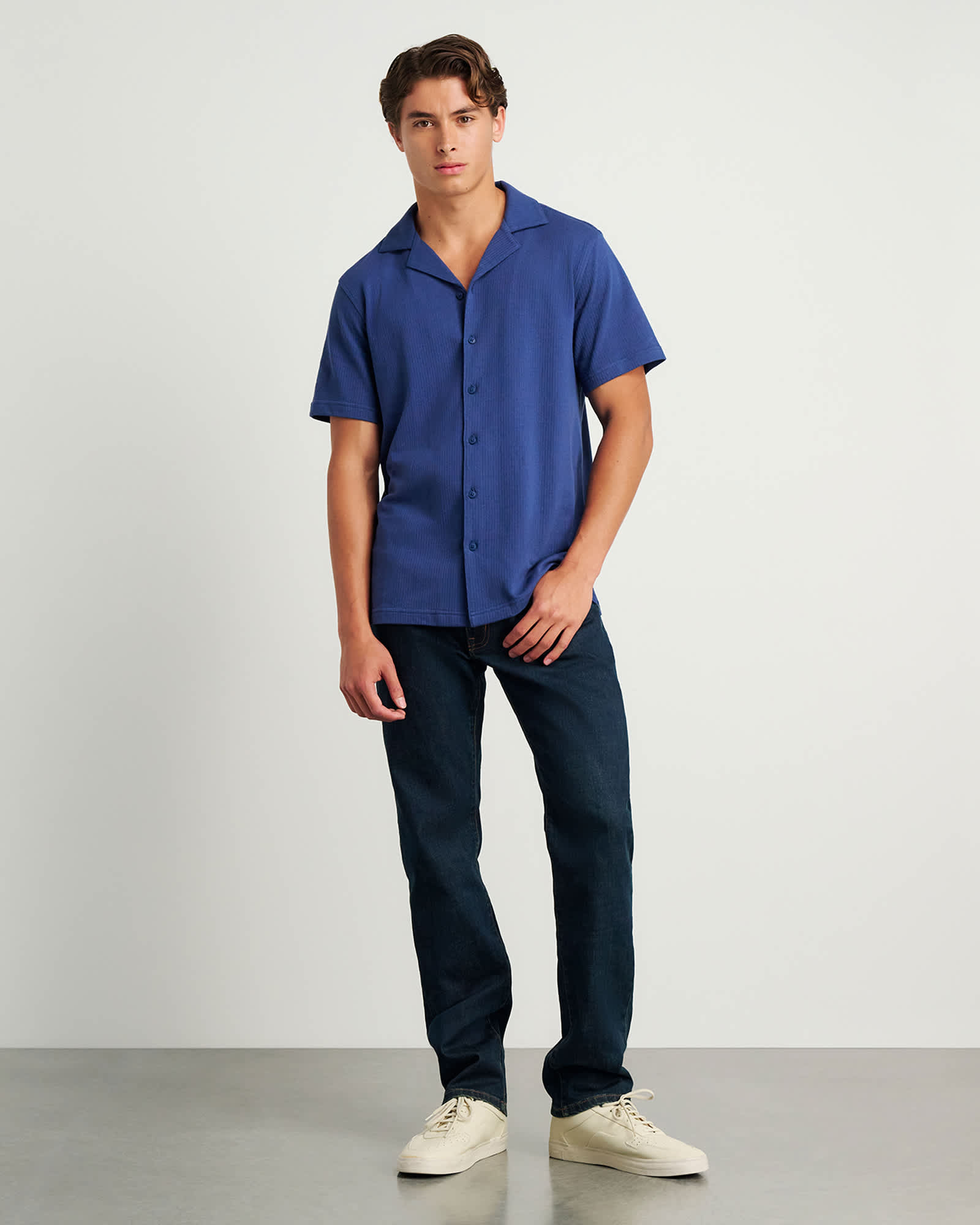 Francis Knitted Cotton Shirt