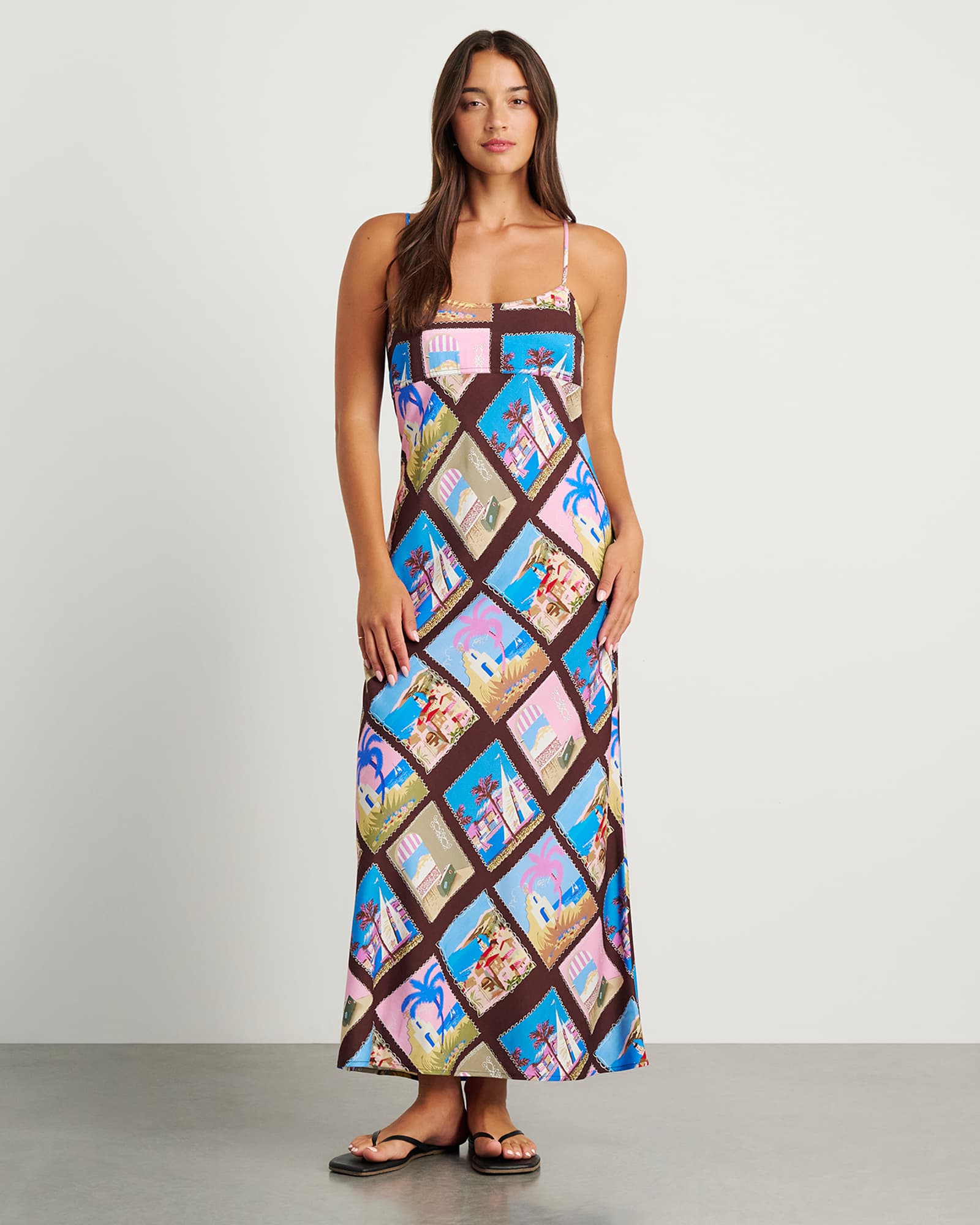 Panorama Bias Slip Dress