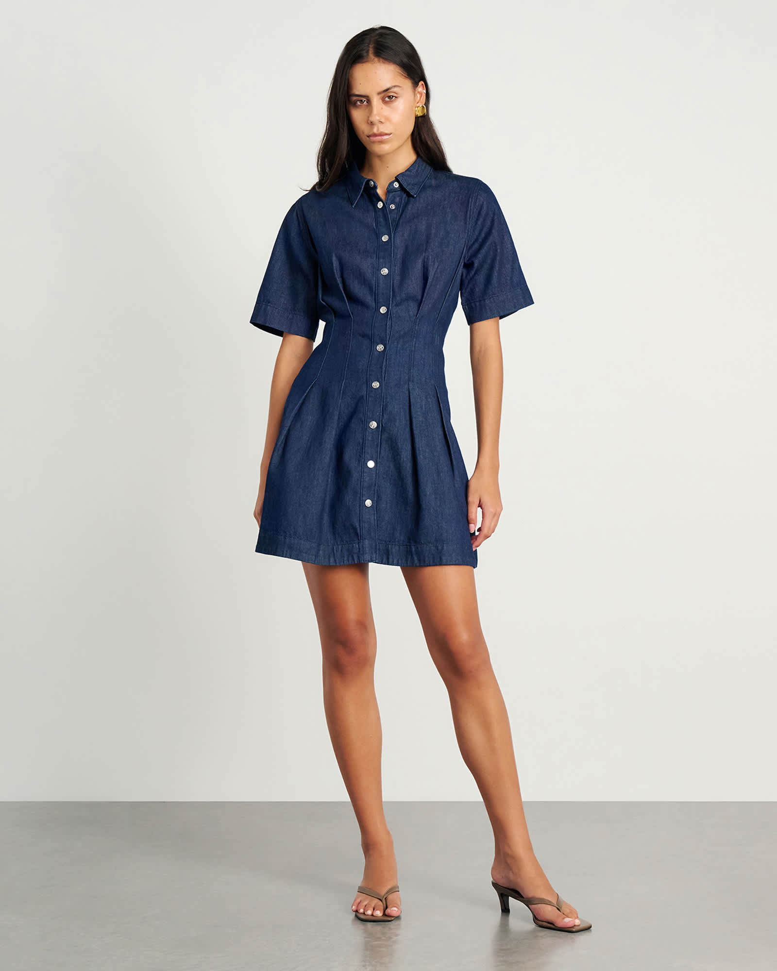 Loe Denim Corset Dress