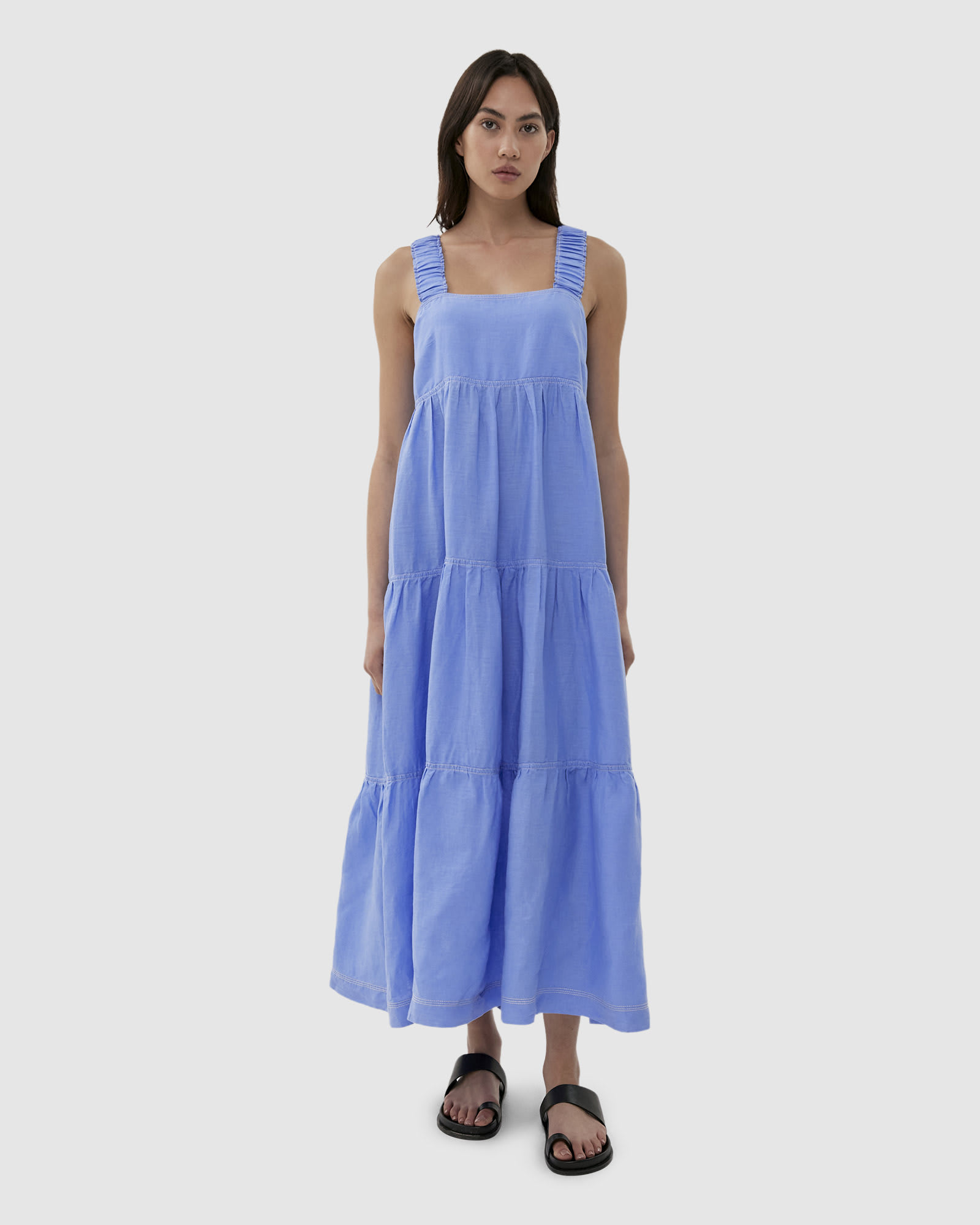 Sara Linen Maxi Dress | JAG