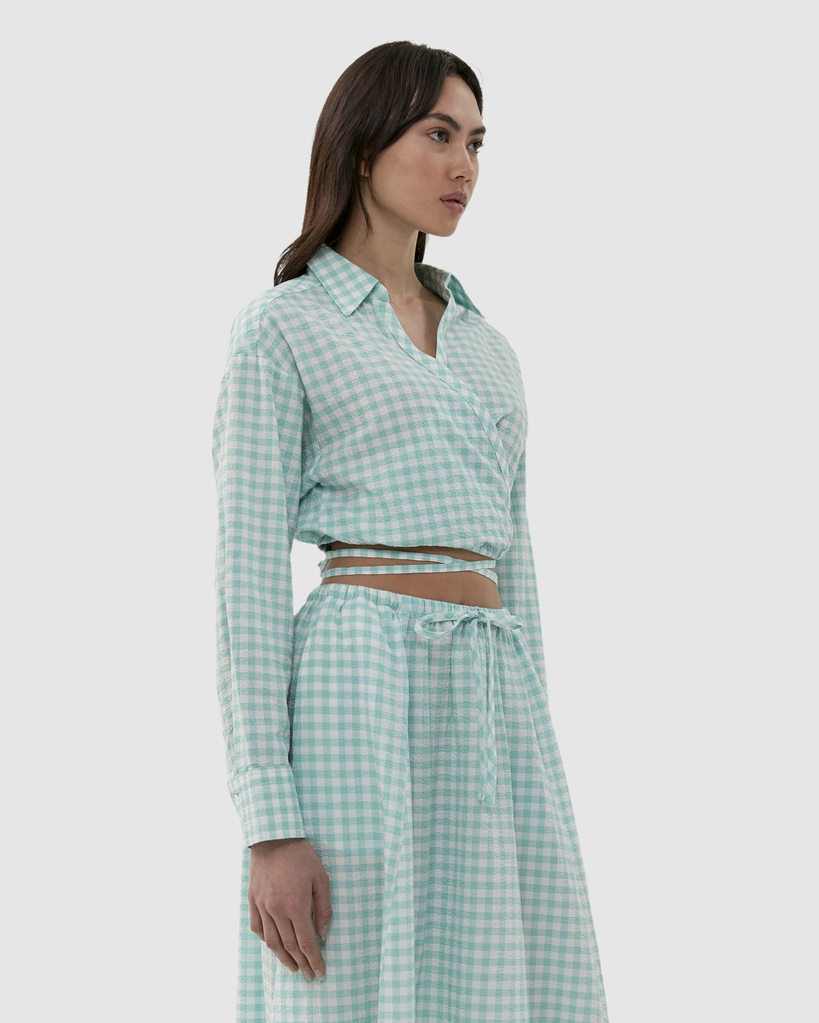 Jag gingham on sale skirt