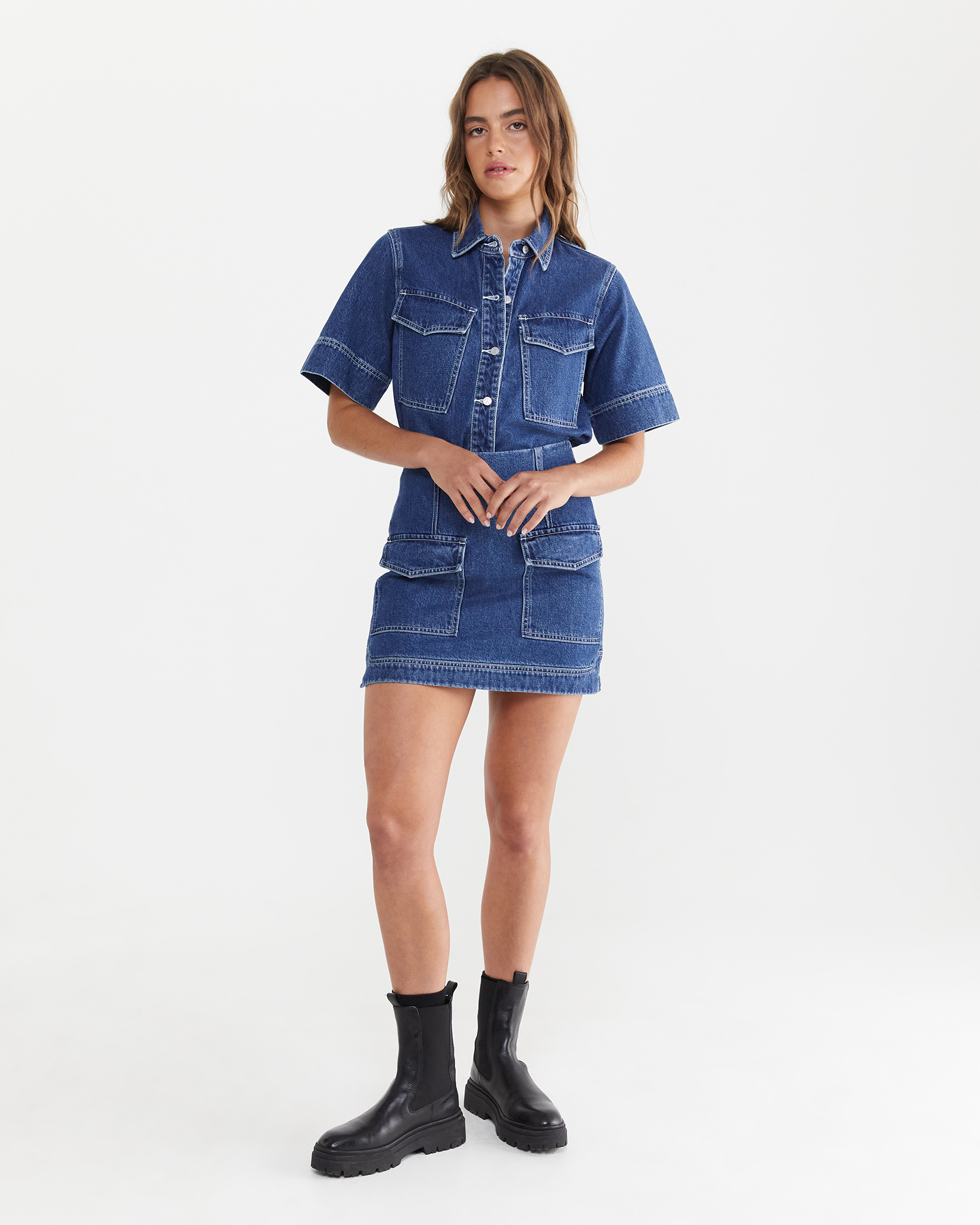 Jag denim dress sale