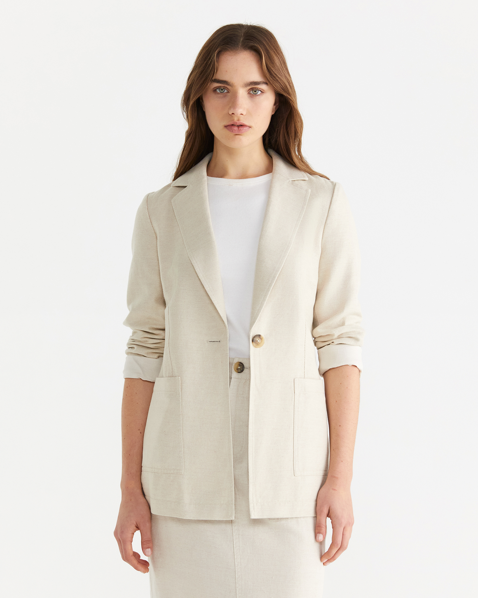 Winnie Linen Blazer JAG