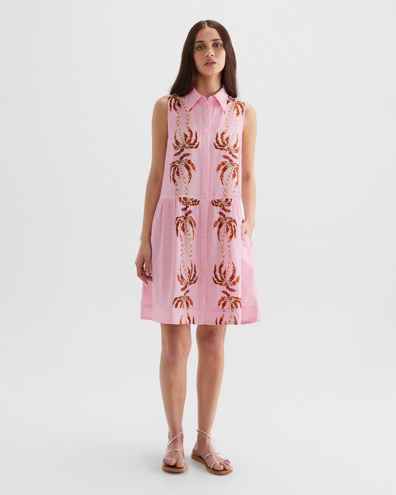 Linda shirt dress store