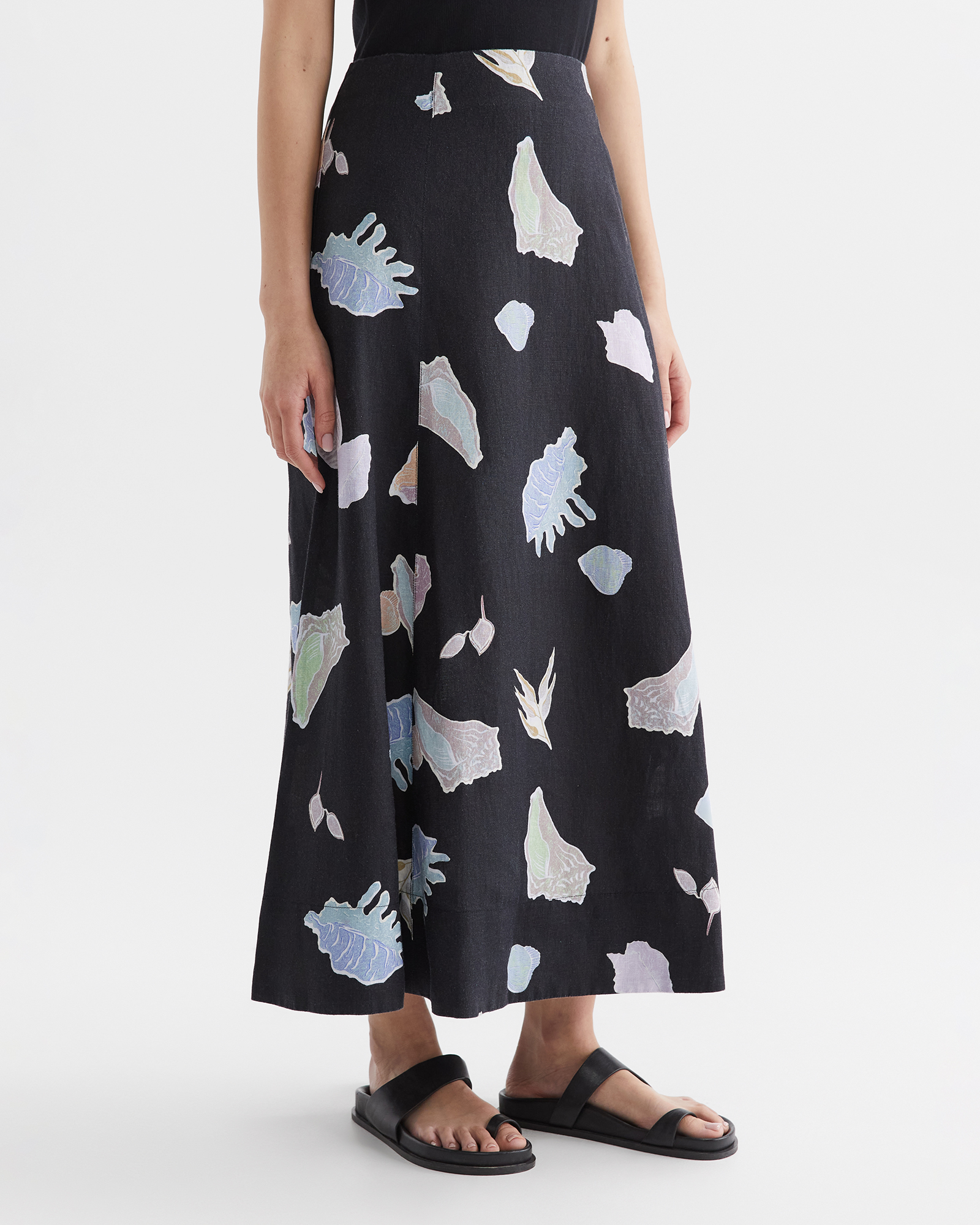 Kristen Linen Sea Side Skirt JAG
