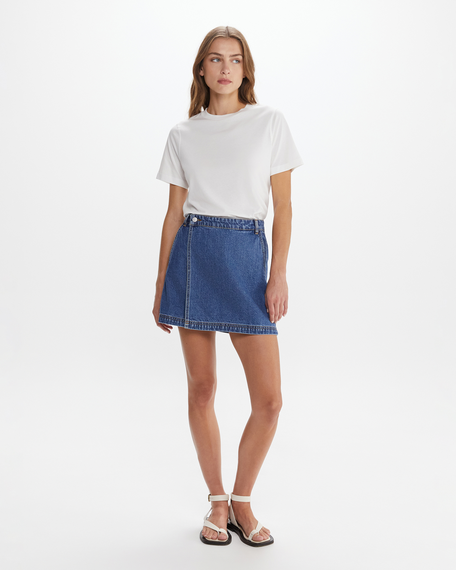 Anais Mini Denim Skirt JAG